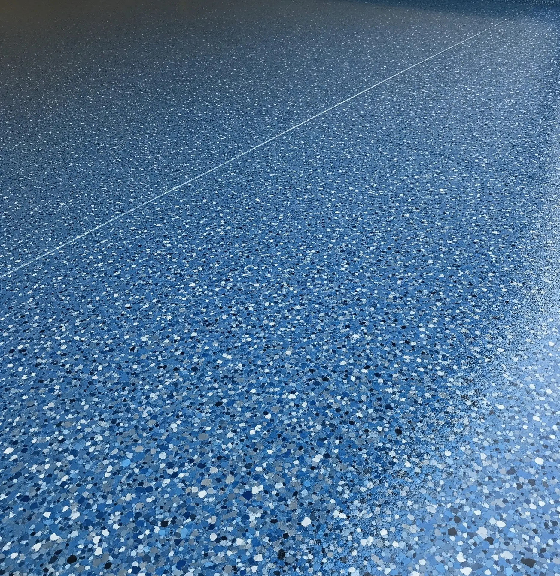Florence, KY epoxy flooring project before coating application