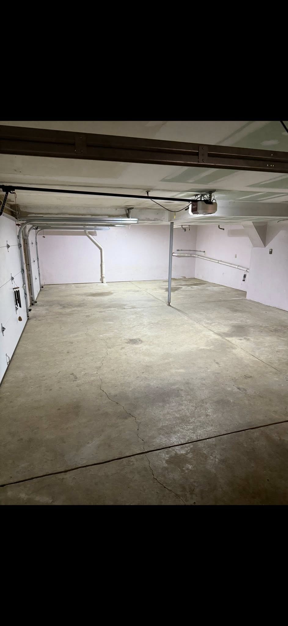 Milford, OH epoxy flooring project before coating application